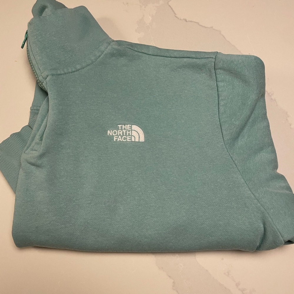 North Face Evolution Half Zip Mock Stand Long Sle… - image 2